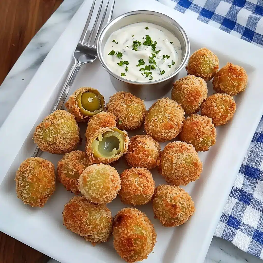 Air Fryer Fried Olives Recipe - Recipe Image