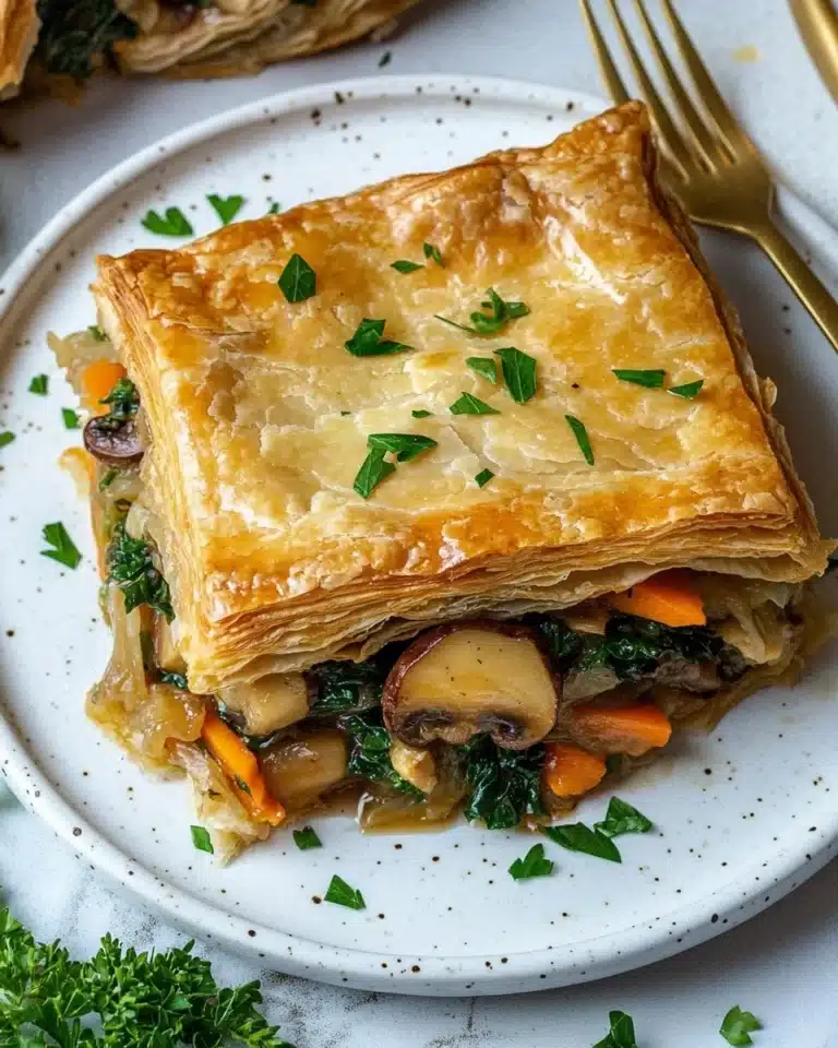 Mushroom Pot Pie Recipe