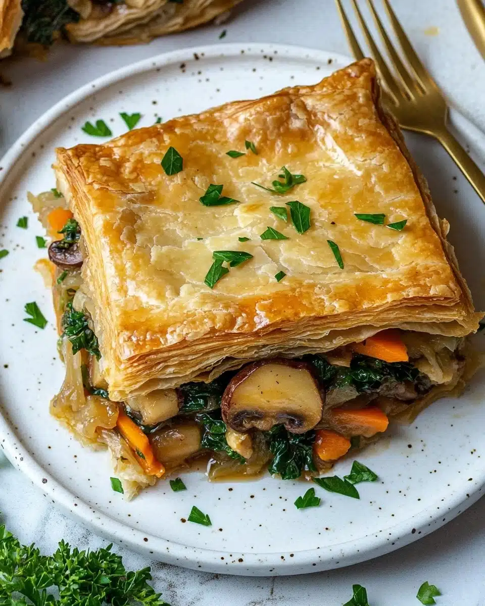 Mushroom Pot Pie Recipe