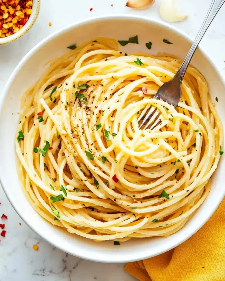 Spaghetti Aglio e Olio Recipe