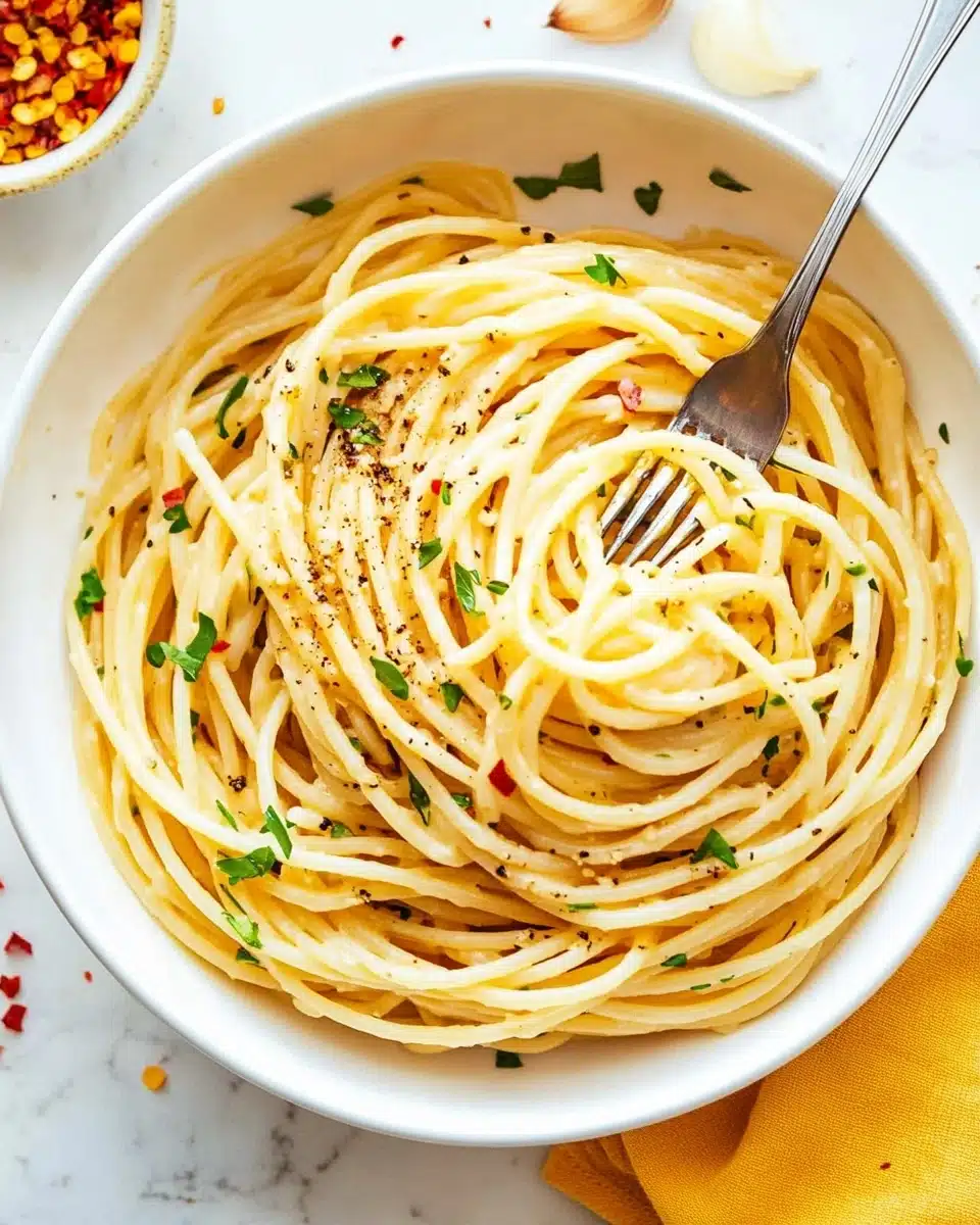 Spaghetti Aglio e Olio Recipe