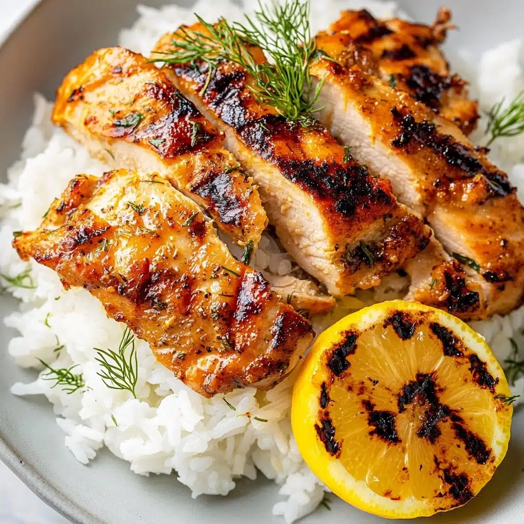 Grilled Tahini Chicken Recipe - Recipe Image