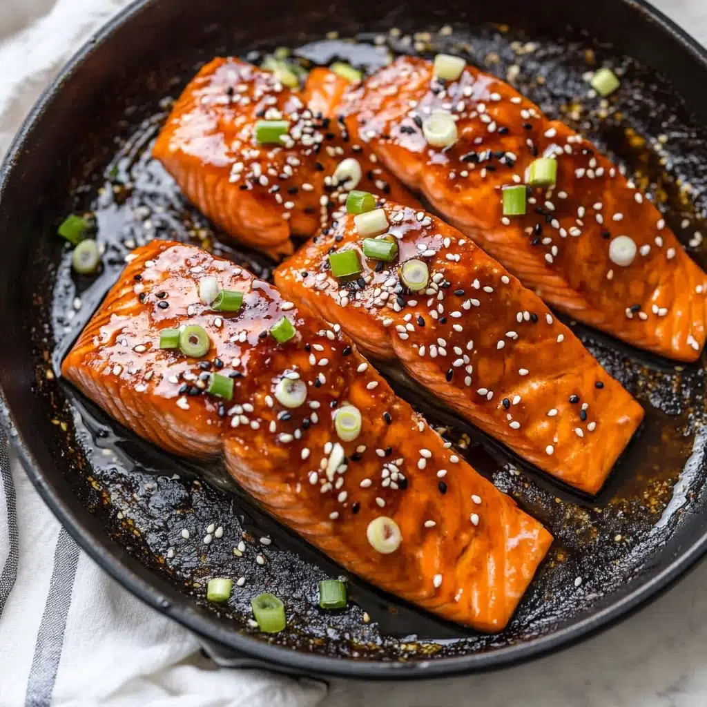Gochujang Glazed Salmon Recipe - Recipe Image
