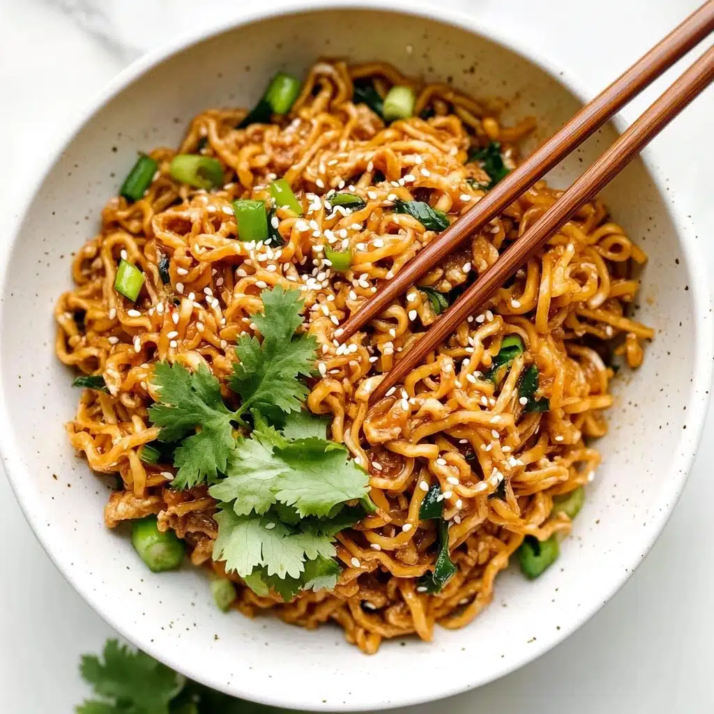 Saucy Gochujang Noodles with Chicken Recipe - Recipe Image