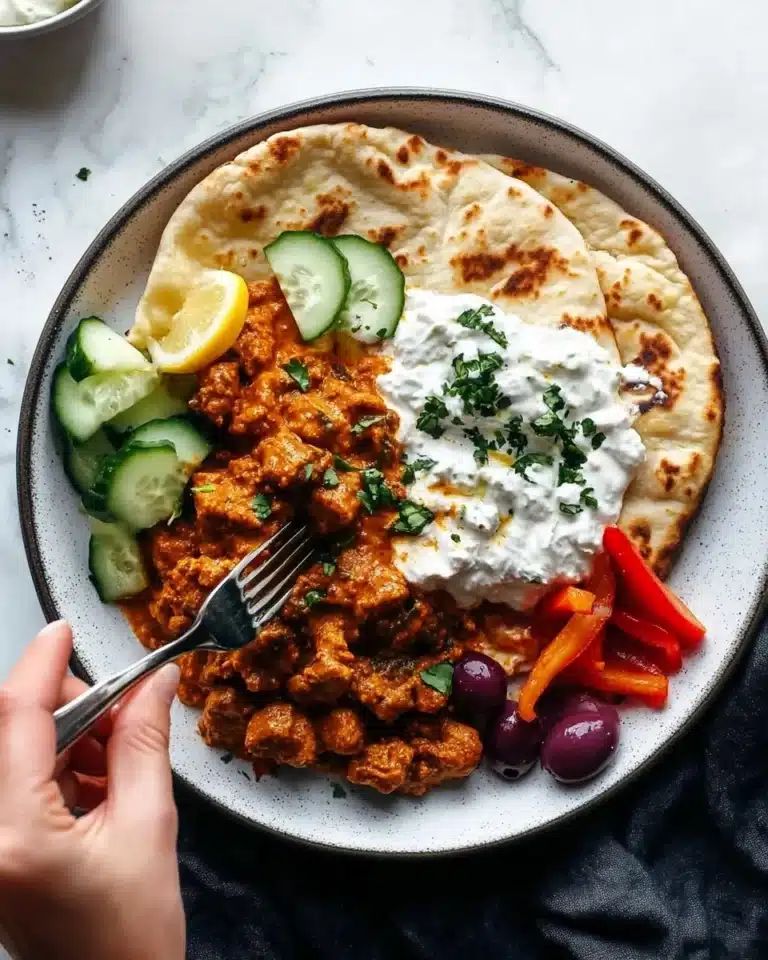 Sheet Pan Chicken Pitas with Tzatziki Recipe