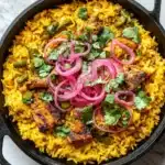 One Pot Turmeric Chicken and Rice Recipe