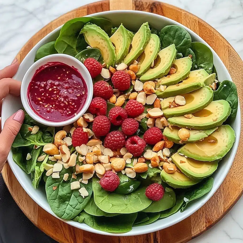 Spinach Raspberry Salad Recipe - Recipe Image