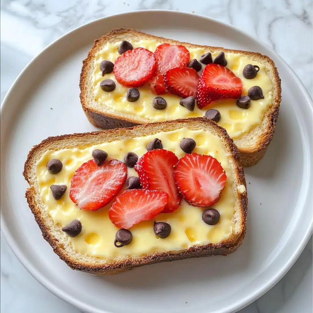 Custard Yogurt Toast Recipe - Recipe Image
