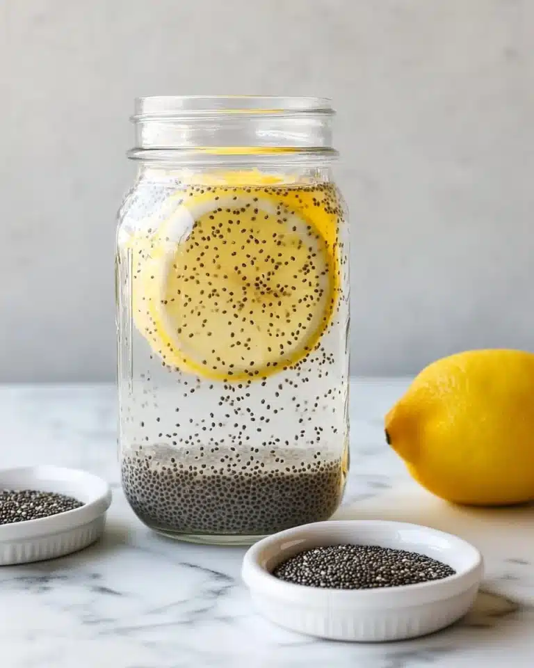 Chia Seed Water Recipe