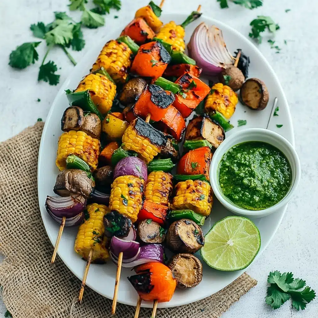 Grilled Veggie Skewers Recipe - Recipe Image
