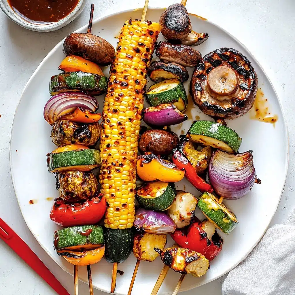Grilled Veggie Skewers Recipe - Recipe Image