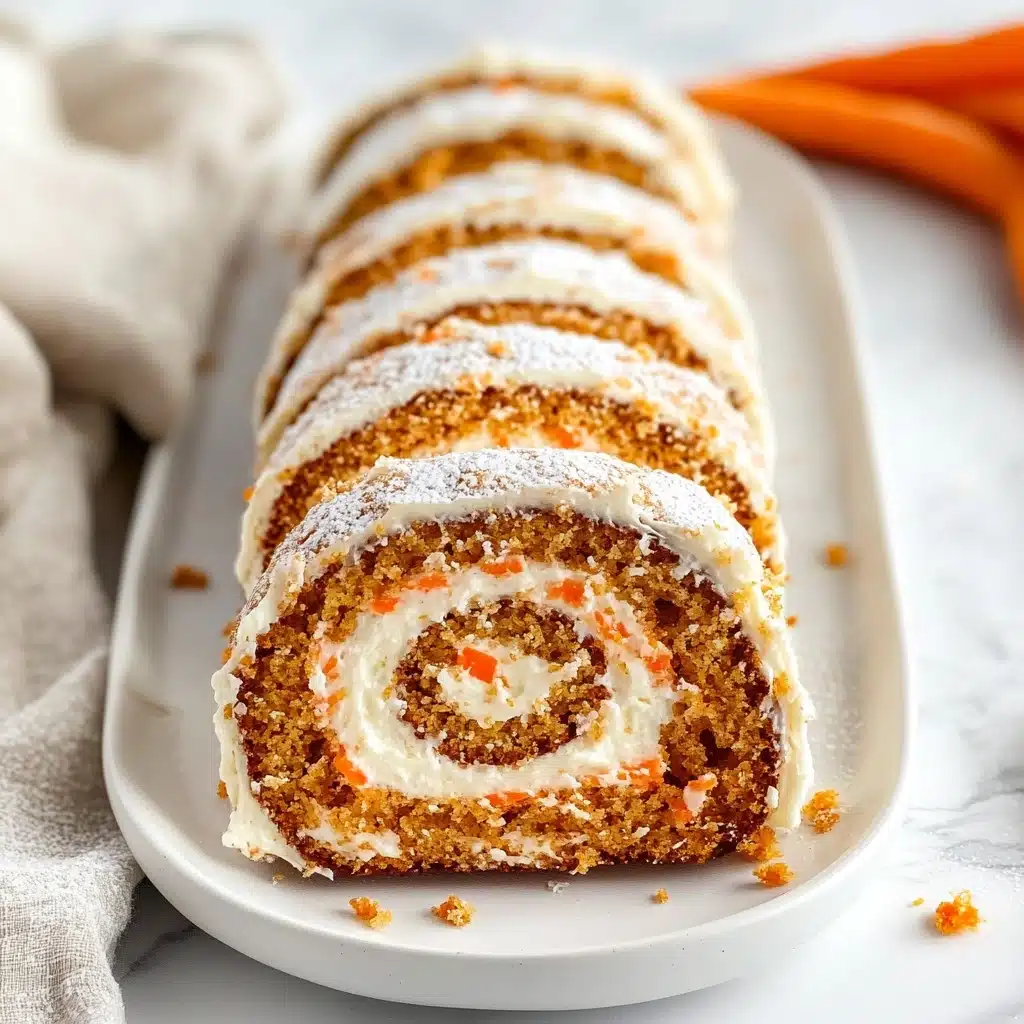 Carrot Cake Roll Recipe - Recipe Image