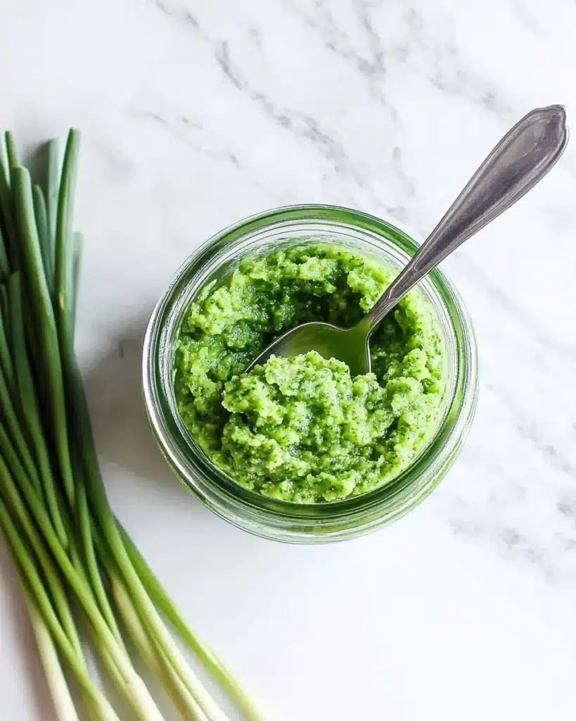 15-Minute Garlic Scape Pesto Recipe