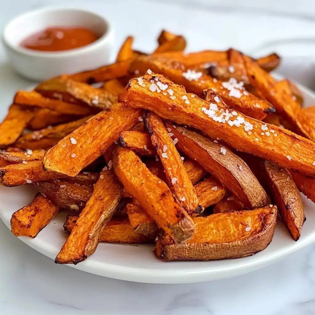 Oven Baked Sweet Potato Fries Recipe - Recipe Image