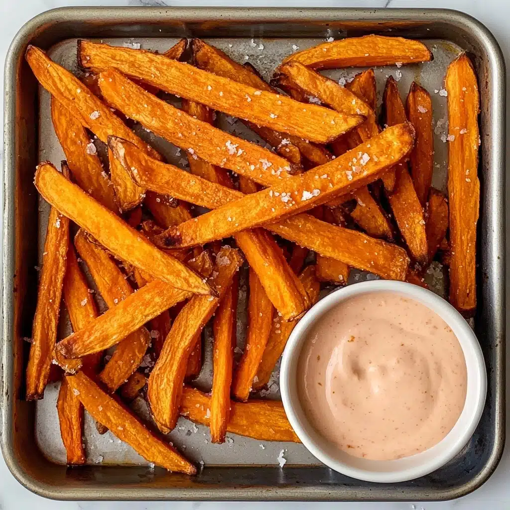 Oven Baked Sweet Potato Fries Recipe - Recipe Image