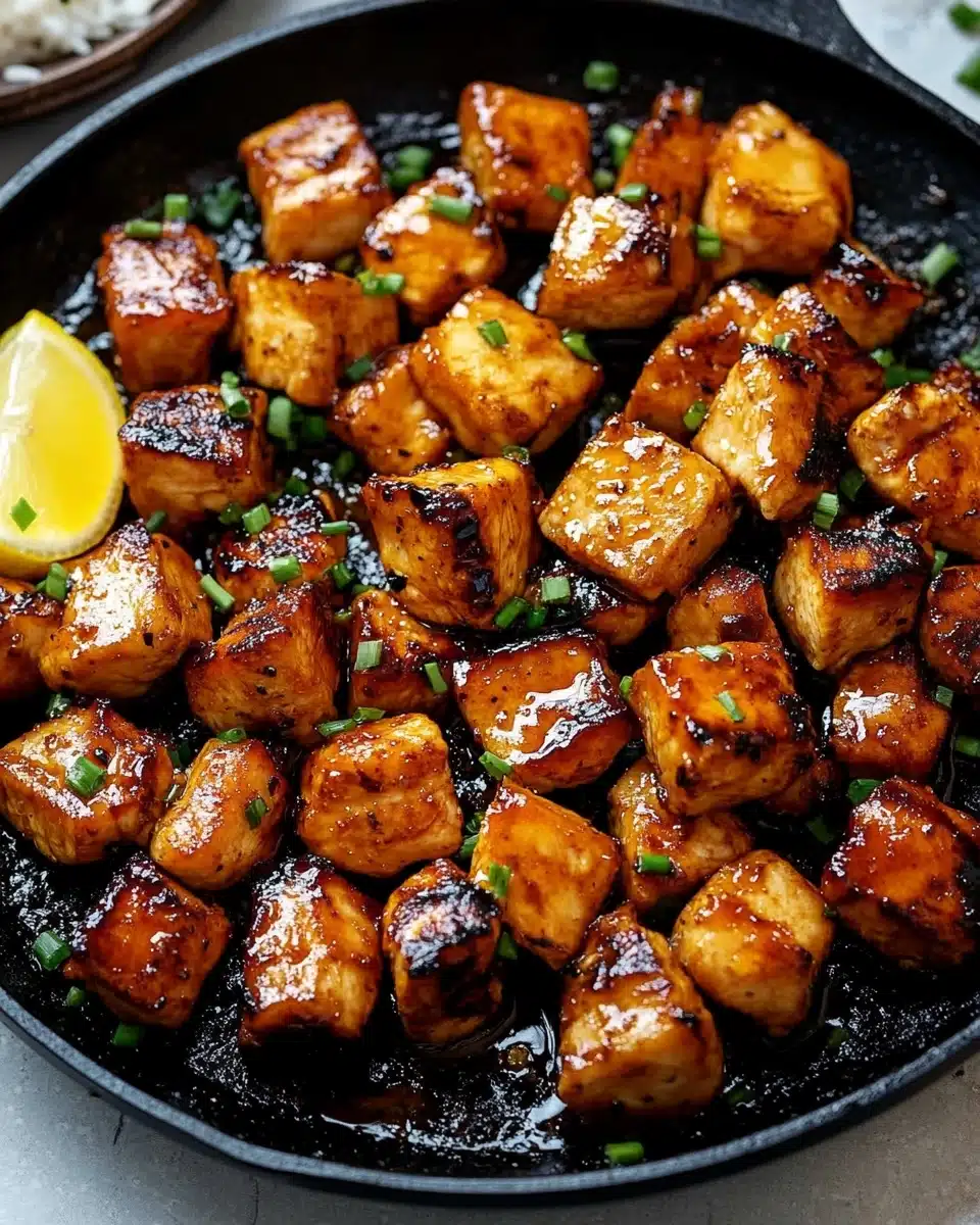Air Fryer Bang Bang Salmon Bites Recipe