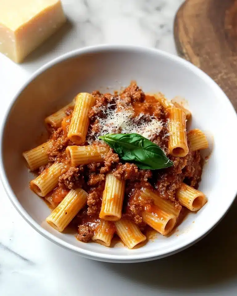 Beef Pasta in Tomato Sauce Recipe