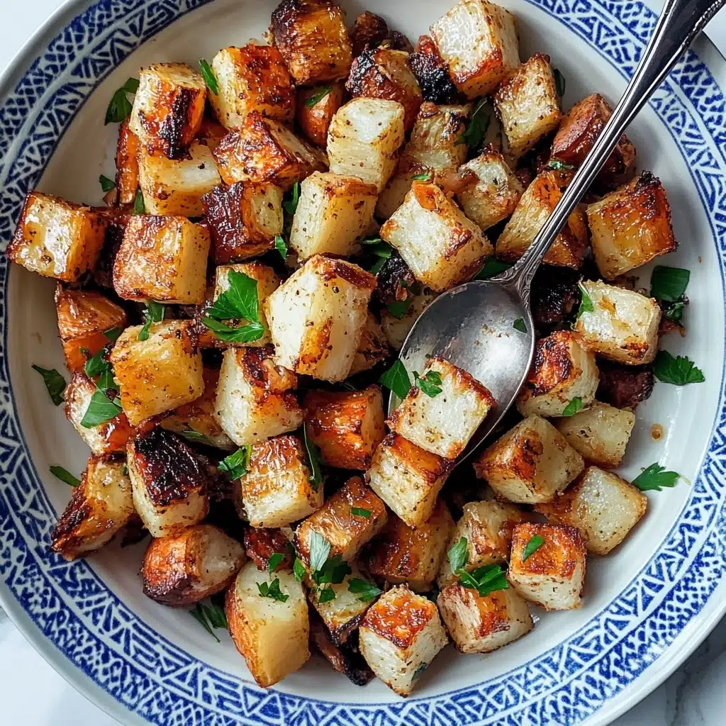 Roasted Kohlrabi with Garlic, Lemon, and Pecorino Recipe - Recipe Image