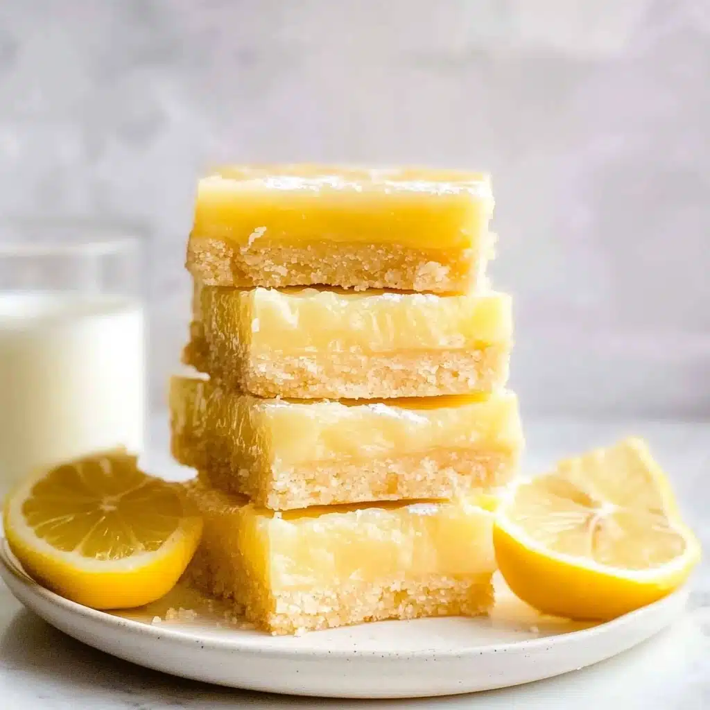 Homemade Lemon Bars (Easy Lemon Bar Recipe) Recipe - Recipe Image