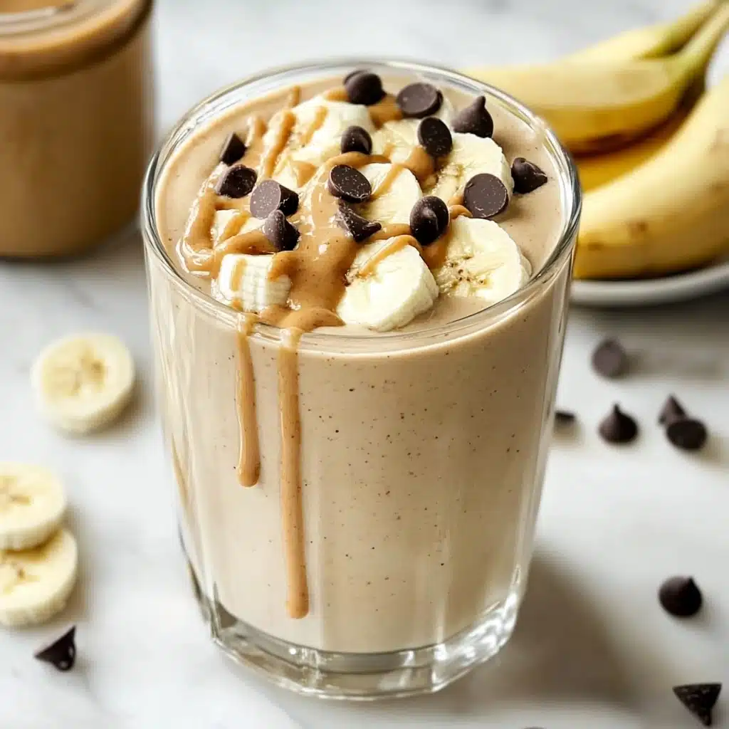 Peanut Butter Banana Smoothie Recipe - Recipe Image