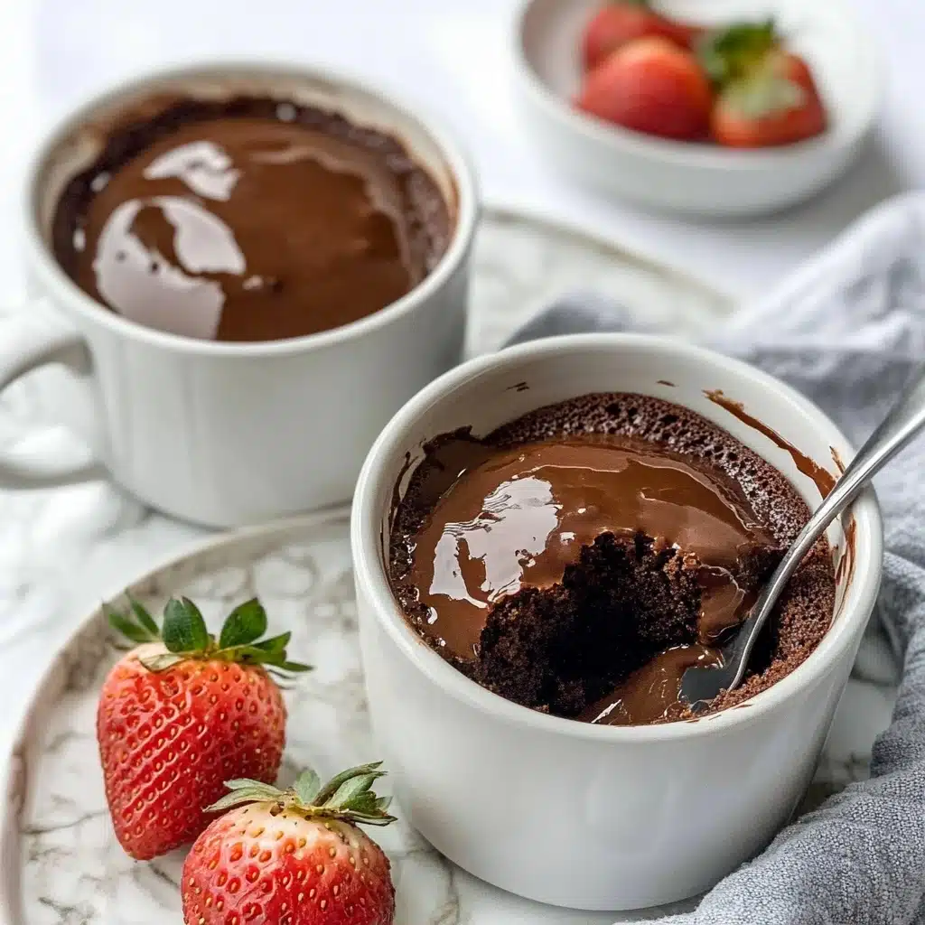 Nutella Mug Cake Recipe - Recipe Image