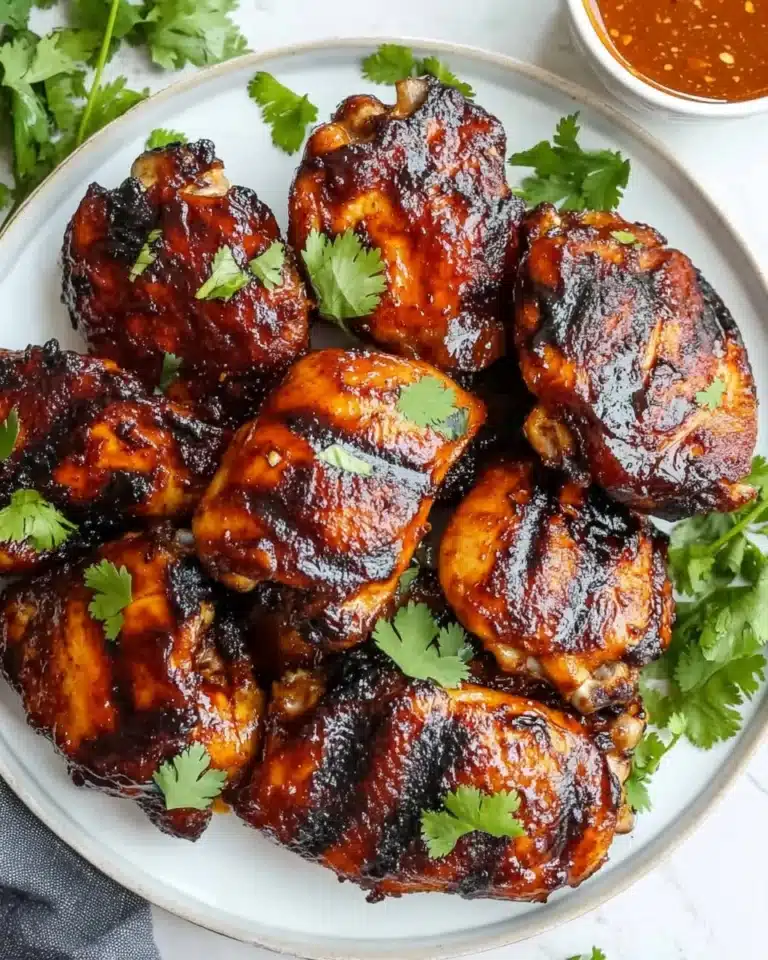 Air Fryer Honey Garlic Chicken Recipe