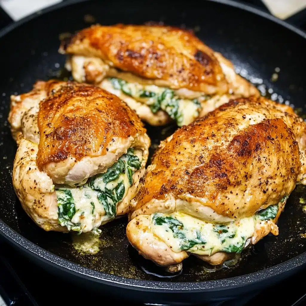 Spinach Artichoke Stuffed Chicken Recipe - Recipe Image