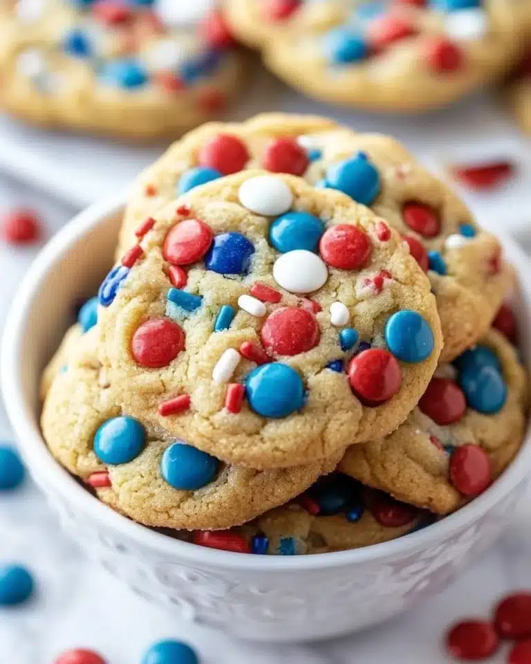 Fireworks Pudding Cookies Recipe