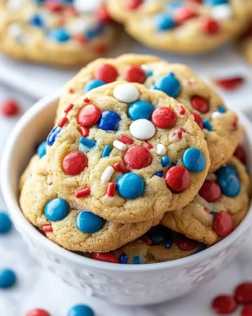 Fireworks Pudding Cookies Recipe