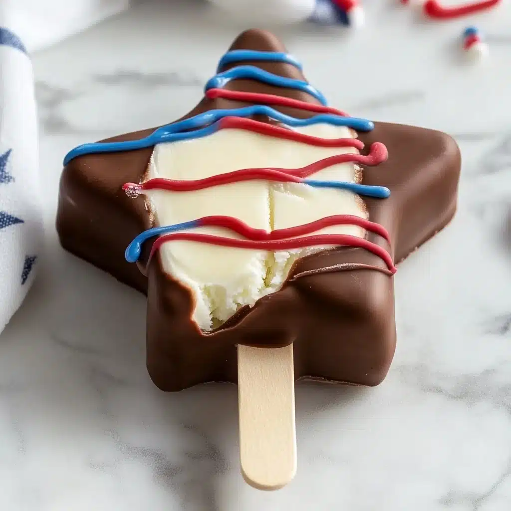 Fourth of July Cheesecake Pops Recipe - Recipe Image