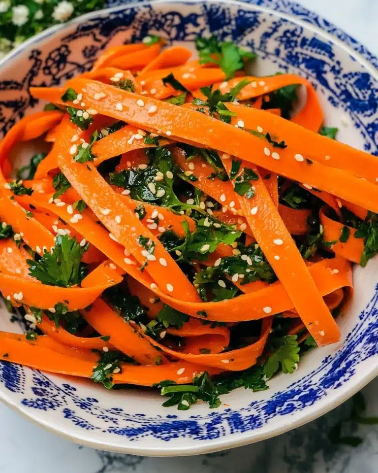 Carrot Ribbon Salad Recipe