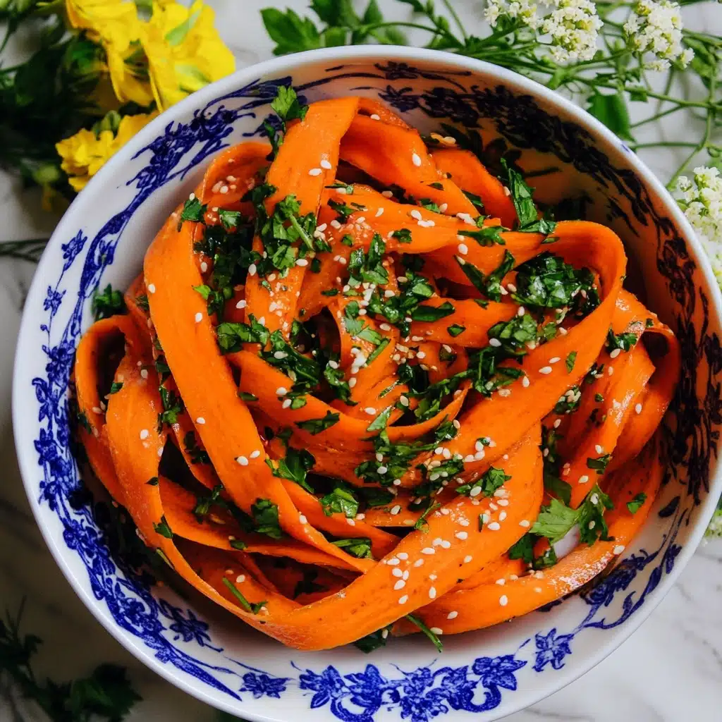 Carrot Ribbon Salad Recipe - Recipe Image