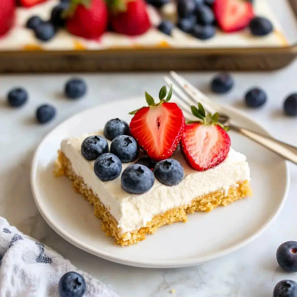 Flag Cake Recipe - Recipe Image