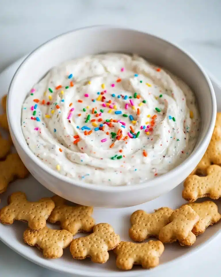 Homemade Dunkaroo Dip (Funfetti Cake Batter Dip) Recipe