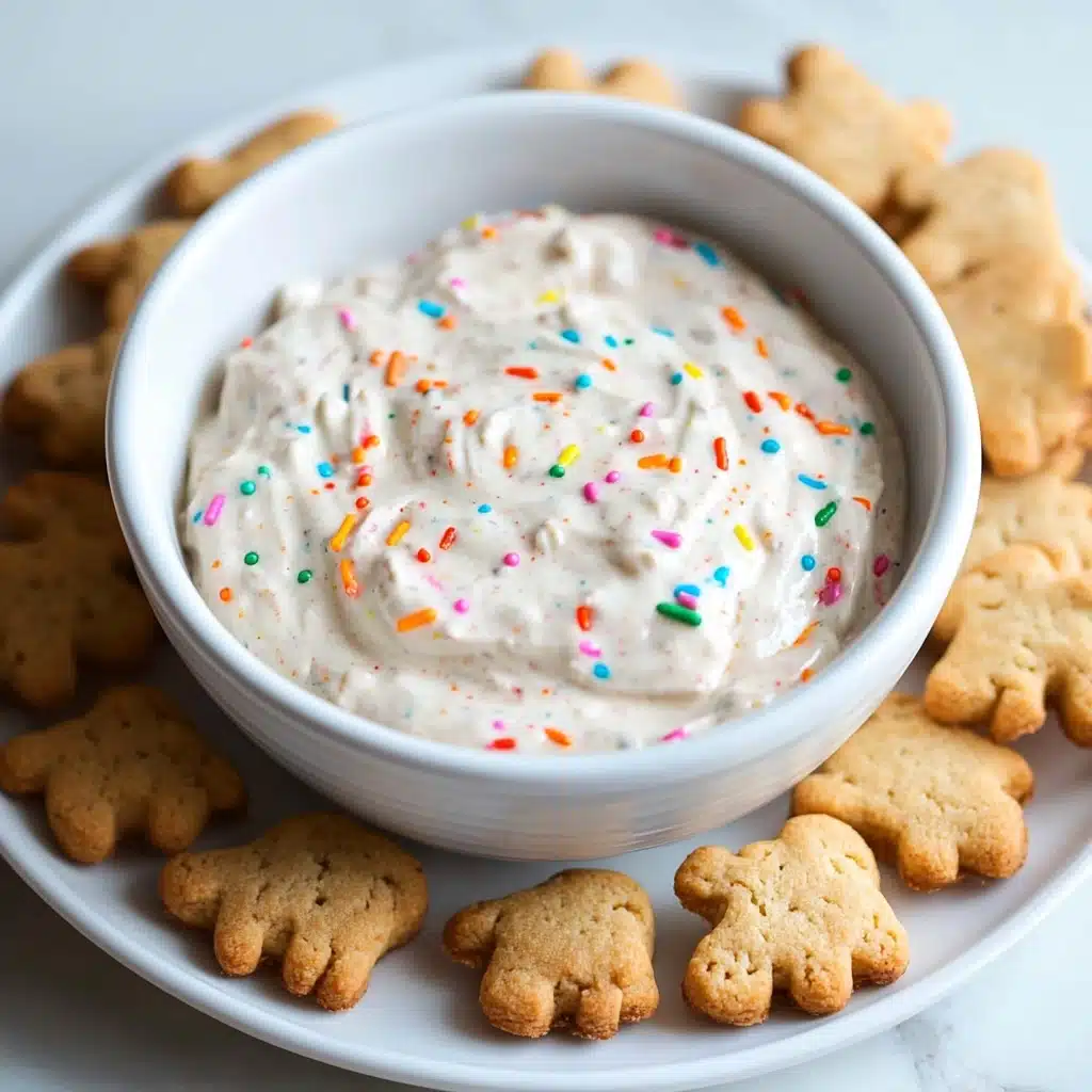 Homemade Dunkaroo Dip (Funfetti Cake Batter Dip) Recipe - Recipe Image