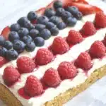 Healthy 4th of July Cookie Cake Recipe