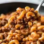 Skillet Beef and Macaroni Recipe