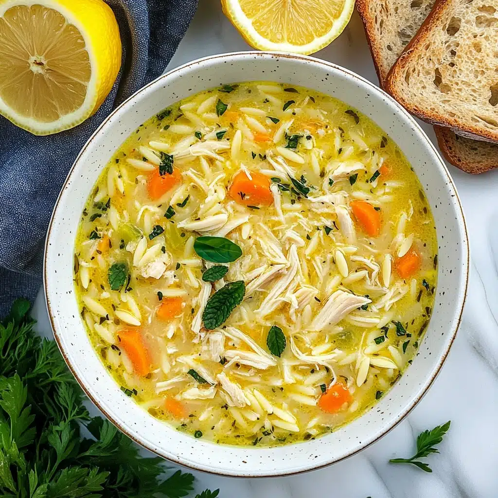 Greek Lemon Chicken Soup Recipe - Recipe Image