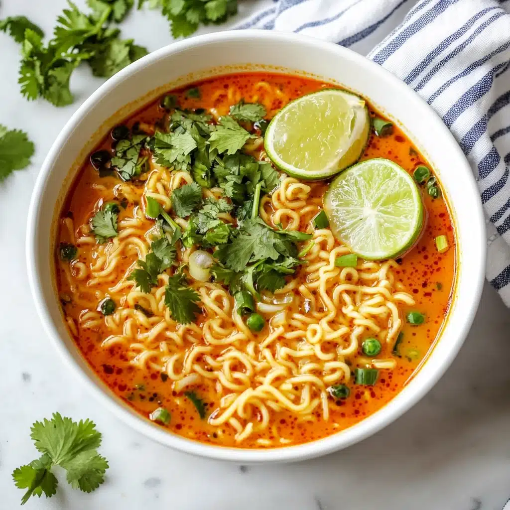 Spicy Coconut Curry Ramen Recipe - Recipe Image