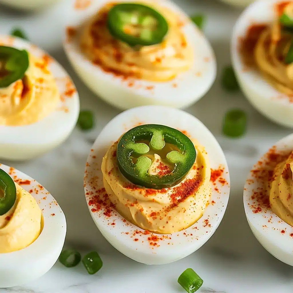 Spicy Deviled Eggs Recipe - Recipe Image