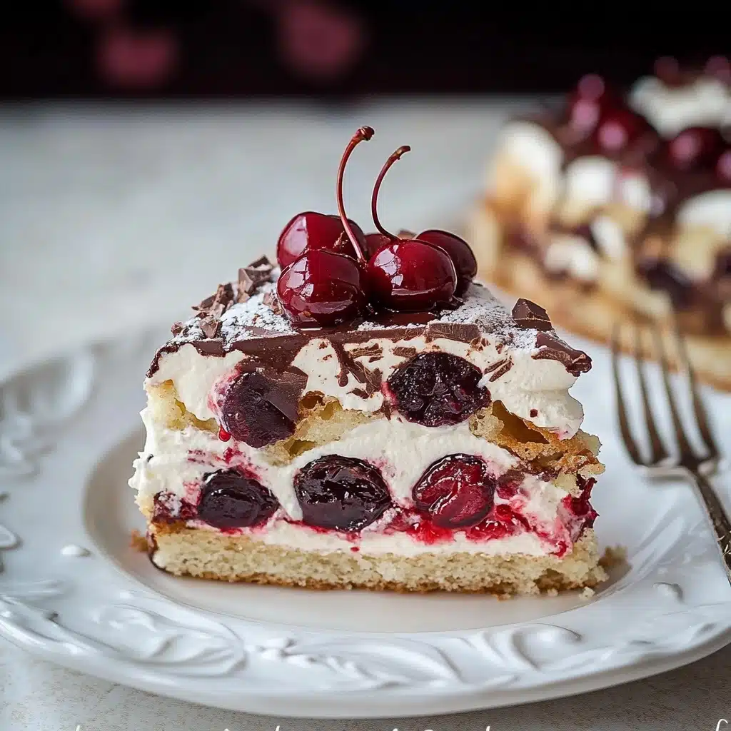 Honeycomb Cherry Cake Recipe - Recipe Image
