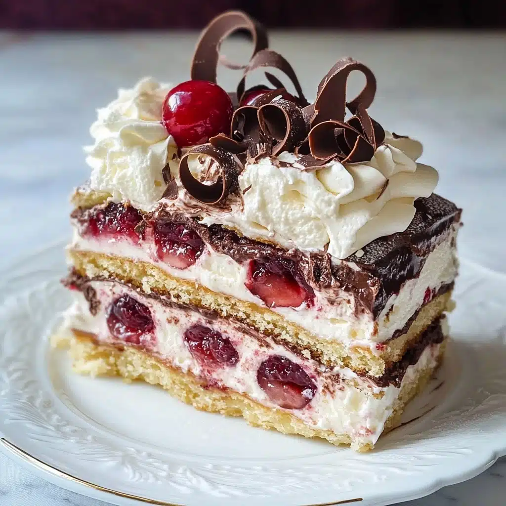 Honeycomb Cherry Cake Recipe - Recipe Image