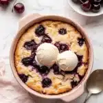 Easy Cherry Cobbler Recipe