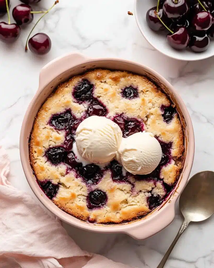 Easy Cherry Cobbler Recipe