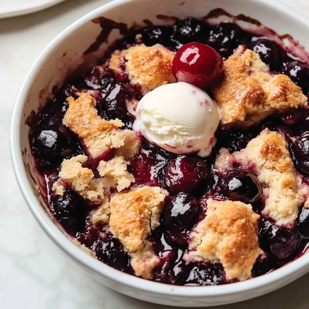 Easy Cherry Cobbler Recipe - Recipe Image