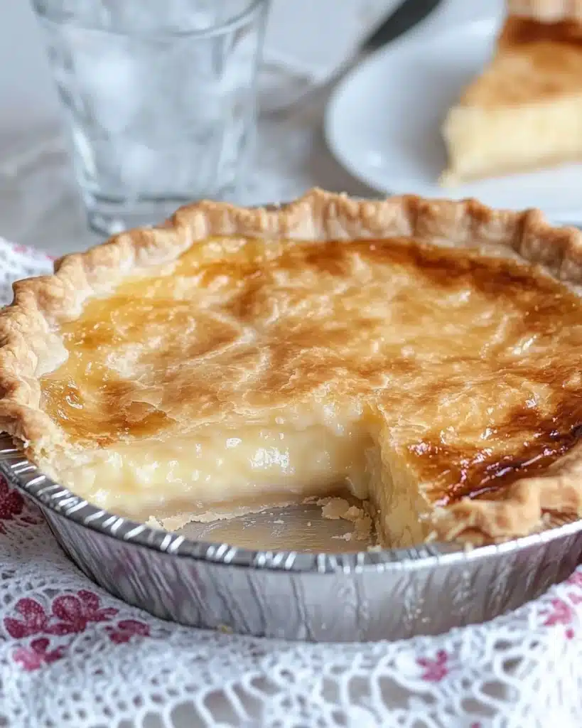 Water Pie Recipe