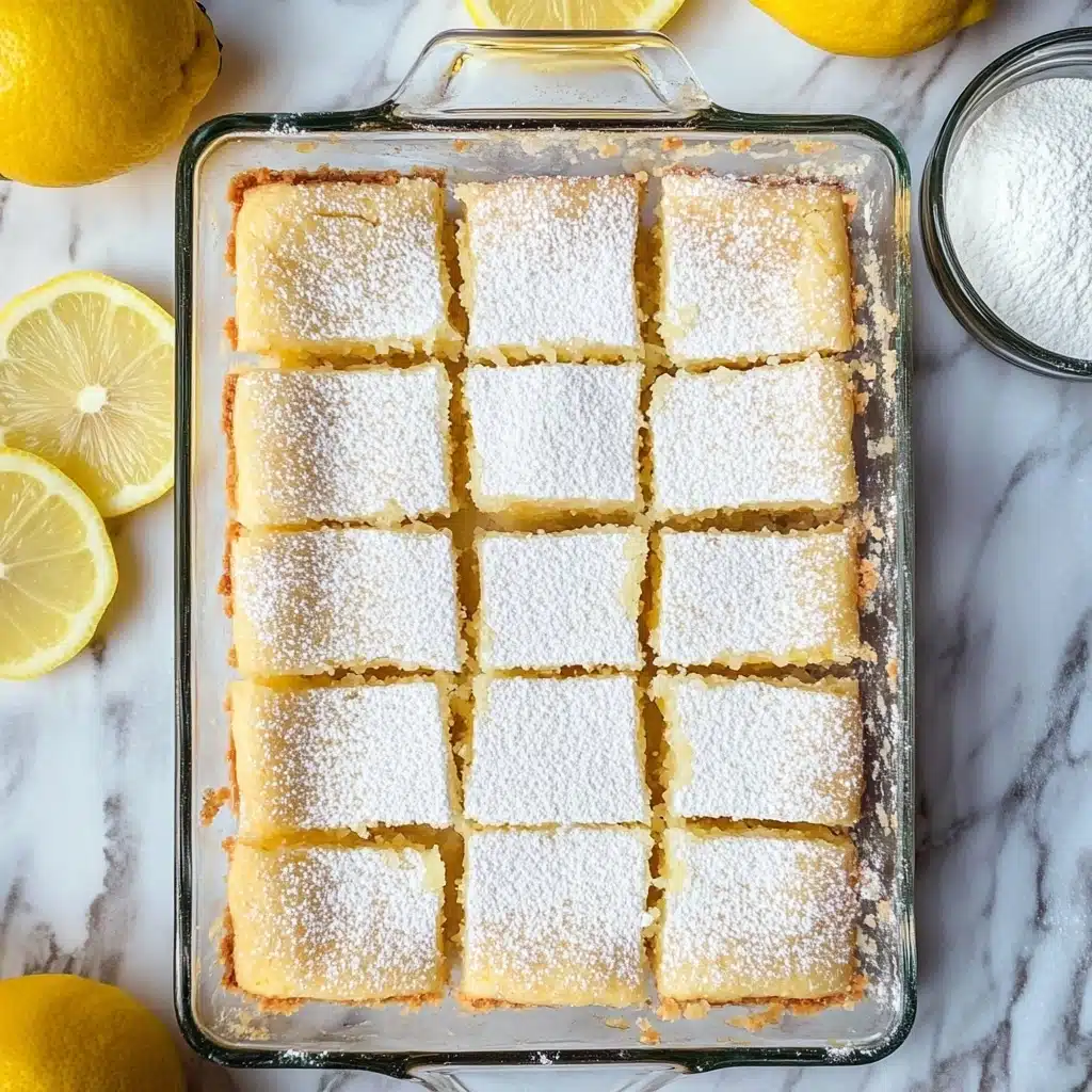 2 Ingredient Lemon Bars Recipe - Recipe Image