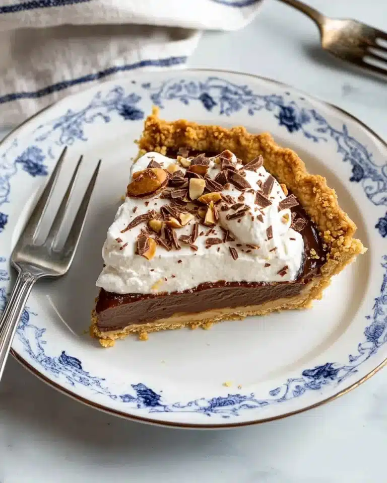Chocolate Icebox Pie Recipe