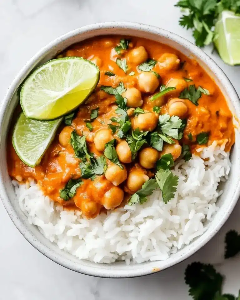 Easy Chickpea Curry Recipe