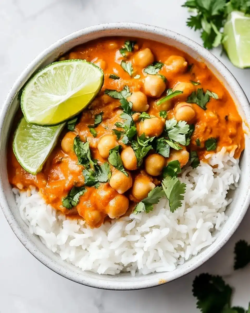 Easy Chickpea Curry Recipe